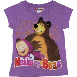 Masha és a Medve mintás póló